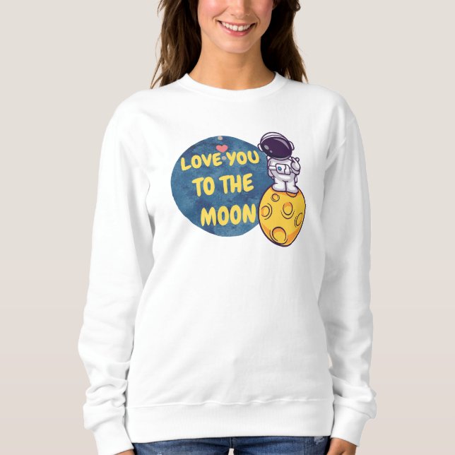 Camiseta À Lua com Amor (Frente)