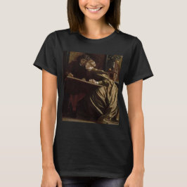 Camiseta A lua de mel do pintor (por Frederic Leighton)