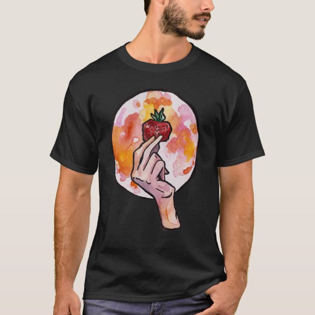 Camiseta A Lua de Morango (Frente)