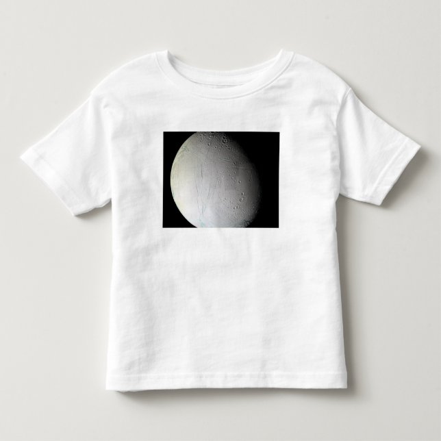 Camiseta A lua de Saturno Enceladus 3 (Frente)