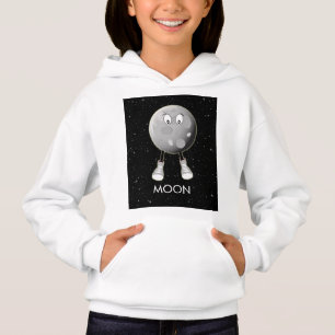 Camiseta A Lua e as Estrelas no Espaço
