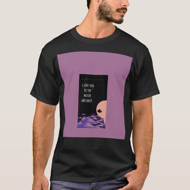 Camiseta À Lua E Volta (Frente)