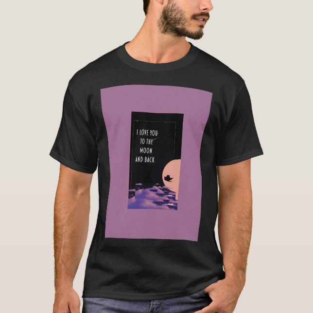 Camiseta À Lua E Volta (Frente)