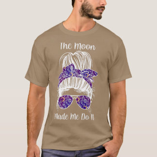 Camiseta A Lua Fez-Me Fazer Isso Vestido.