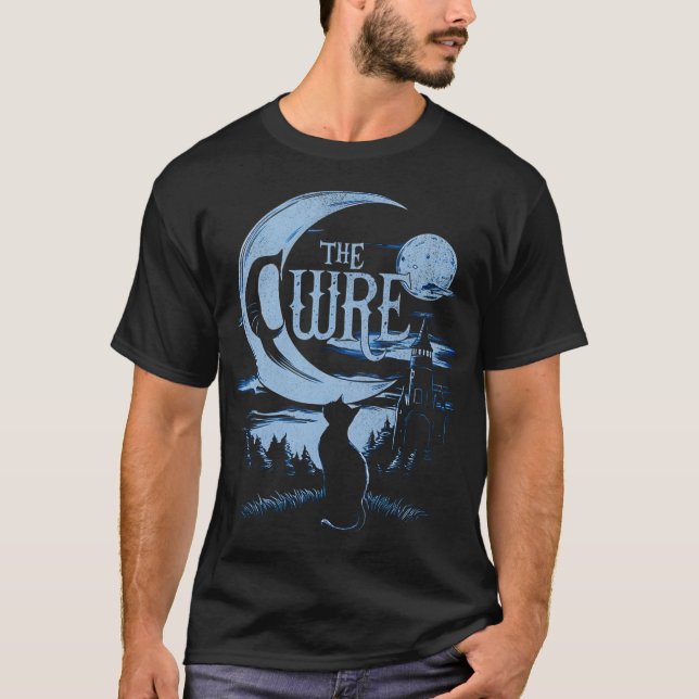 Camiseta A Lua Gato Cura (Frente)