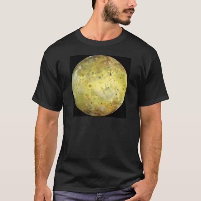 Camiseta A lua Io de Jupiter (Frente)