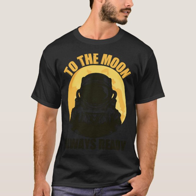 Camiseta À Lua Sempre Pronto (Frente)