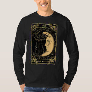 Camiseta A Lua Tarot Xvii Inspirou O Chapéu Da Bruxa Negra