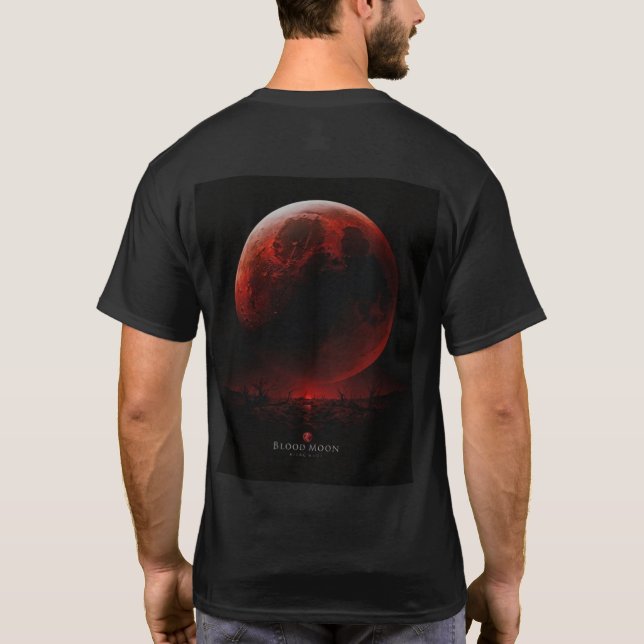 Camiseta A Lua Vermelha (Verso)