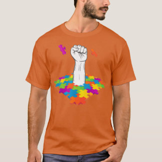 Camiseta A Luta Contra O Autismo É A Minha Luta Contra O Qu