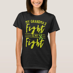 Camiseta A Luta da minha avó é a minha doença renal de comb