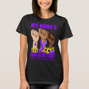 Camiseta A luta da minha avó é a minha luta contra os espas