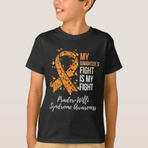 Camiseta A Luta Da Minha Filha A Minha Luta Síndrome de Pra