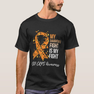Camiseta A Luta Da Minha Filha É A Minha Luta Contra A Sens