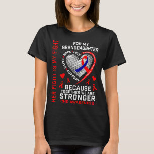 Camiseta A Luta da Netos Cdh Conscientização Coração Doença