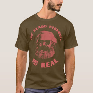 Camiseta A Luta De Classe É A Filosofia Real Karl Marx T