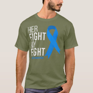 Camiseta A Luta dela é a Minha Consciência da Diabetes Ti