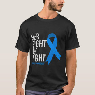 Camiseta A Luta Dela É A Minha Consciência Da Diabetes Tipo