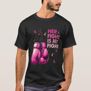 Camiseta A Luta Dela É A Minha Luta Com As Luvas De Boxim C