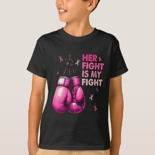 Camiseta A Luta Dela É A Minha Luta Com As Luvas De Boxim C