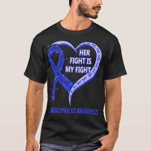 Camiseta A Luta Dela É A Minha Luta Contra A Hidrocefalia.