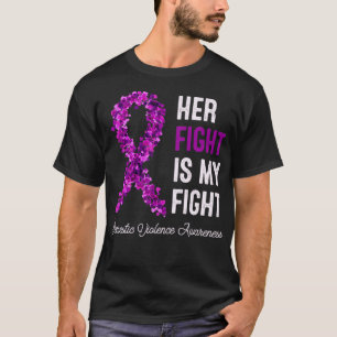 Camiseta A Luta Dela É A Minha Luta Contra A Violência Domé