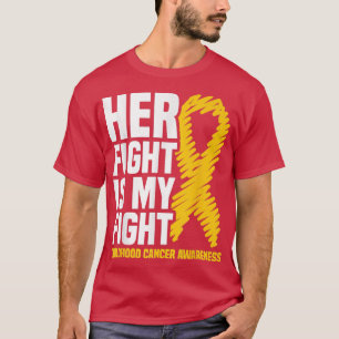 Camiseta A Luta Dela É A Minha Luta Contra O Cancer Da Infâ