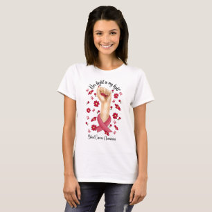 Camiseta A Luta Dela É A Minha Luta Contra O Cancer De Sang