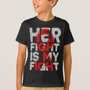 Camiseta A Luta Dela É A Minha Luta Contra O Defeito Cardía