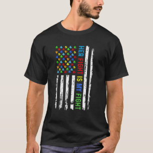 Camiseta A Luta Dela É A Minha Luta Contra O Quebra-cabeç