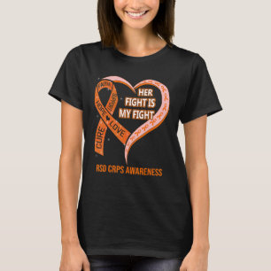 Camiseta A Luta Dela É A Minha Luta Contra O RSD, A Fita De