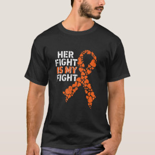Camiseta A Luta Dela É A Minha Luta De Sensibilização Mulhe