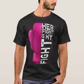 Camiseta A Luta Dela É A Minha Luz De Boxas Rosa