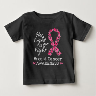 Camiseta A luta dela é a nossa luta Conscientização sobre o