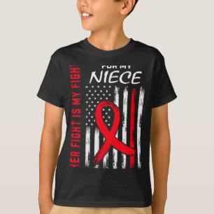 Camiseta A Luta Dela É Minha Luta Conscientização sobre Doe