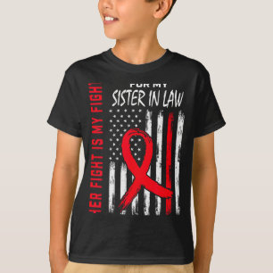 Camiseta A Luta Dela É Minha Luta Cunhada Doença Cardíaca