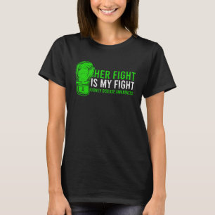 Camiseta A Luta Dela É Minha Luta Doença Renal Orgão Vintag