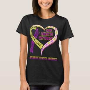 Camiseta A Luta Dela É Minha Luta Hepatite Autoimune