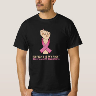Camiseta A Luta Dela É O Meu Apoio À Família Do Cancer Da M