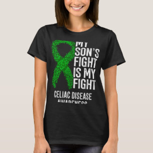 Camiseta A Luta Do Meu Filho É A Minha Luta Contra A Doença