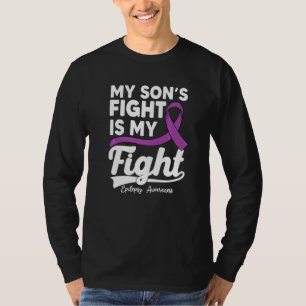Camiseta A Luta Do Meu Filho É O Meu Guerreiro Da Epilepsia