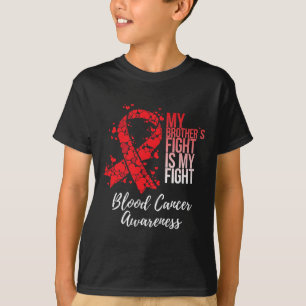 Camiseta A Luta Do Meu Irmão É A Minha Luta Contra O Cancer