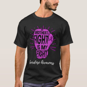 Camiseta A Luta do Meu Irmão É Minha Luta Conscientização s