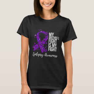 Camiseta A Luta do Meu Irmão É Minha Luta Conscientização s