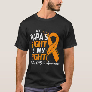 Camiseta A Luta do meu pai é a minha Luta contra o Rsd Crps