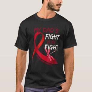 Camiseta A Luta do Meu Pai É Minha Luta Consciencialização
