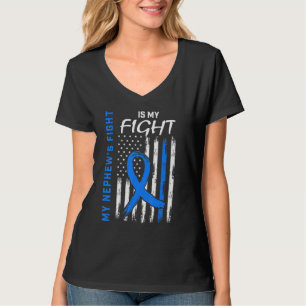 Camiseta A Luta dos Meus Sobrinhos é Minha Luta Bandeira Co