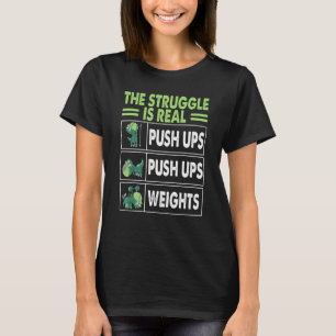 Camiseta A Luta É A Verdadeira Rex Gym Trabalhar Na Malhaçã
