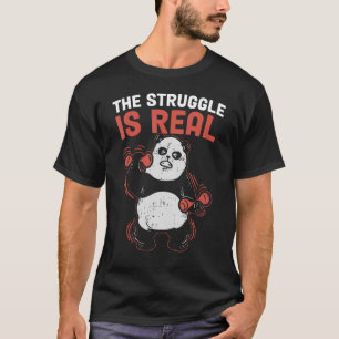 Camiseta A Luta É Panda Real