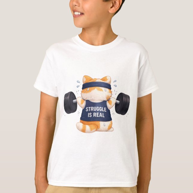 Camiseta A luta é Real (Frente)